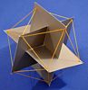 icosahedron from three interlocking golden rectangles