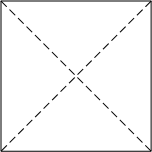fold diagonals